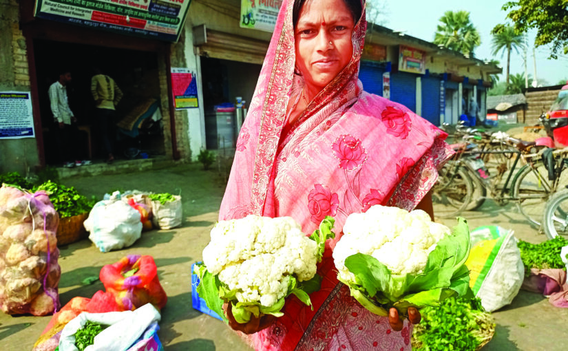 किसानों ने बनाई अपनी सब्जी मंडी