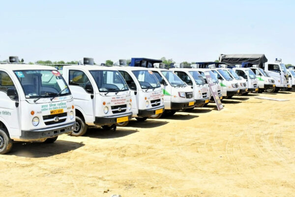 ग्वालियर में रखी गई गोबर आधारित कंप्रेस्ड बायो गैस संयंत्र की नींव