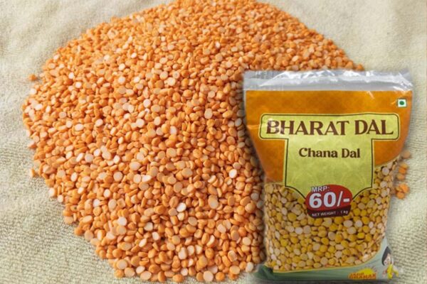 चने की ‘भारत दाल’ 55 रुपए प्रति किलोग्राम