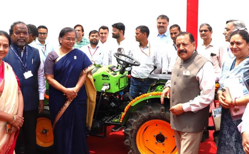 पहला स्वदेशी ई ट्रैक्टर लौंच