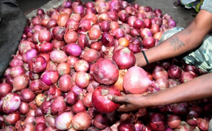 प्याज का बफर 5 लाख मीट्रिक टन बढाया गया