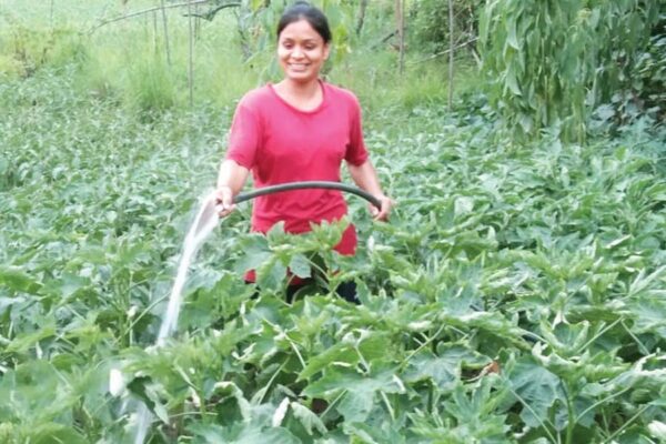 बबीता रावत ने बंजर धरती में उगाया सोना