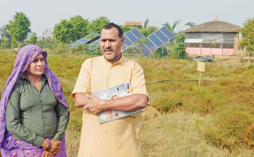 मीणा परिवार ने खेती में अपनाए प्राकृतिक तौरतरीके