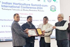 देश का शीर्ष उद्यानिकी सम्मान (Horticulture Honor) छत्तीसगढ़ के  डा. राजाराम  त्रिपाठी को