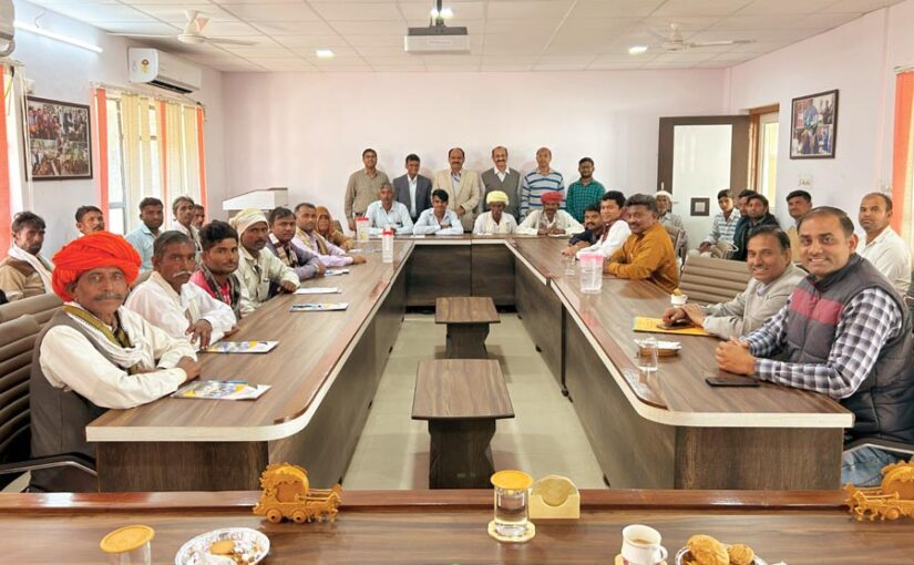 अनुसूचित जाति के किसानों के लिए प्रशिक्षण