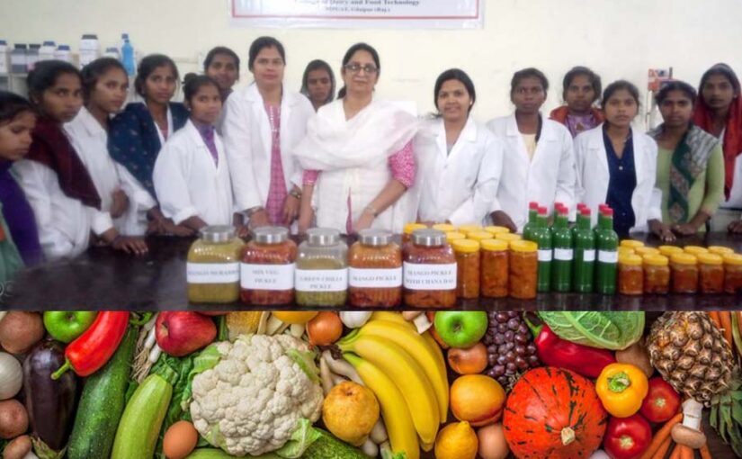 डेयरी एवं खाद्य प्रौद्योगिकी (Dairy and Food Technology) पर ट्रेनिंग