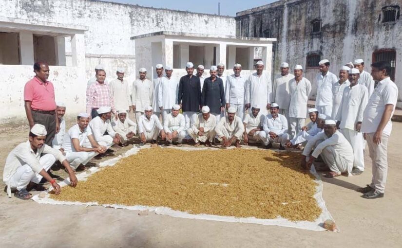 कैदियों ने सीखी मशरूम (Mushroom) उत्पादन की तकनीक