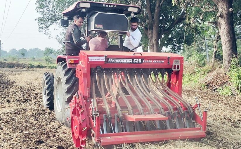 नरवाई जलाना है हानिकारक, करें सुपर सीडर (Super Seeder) का उपयोग