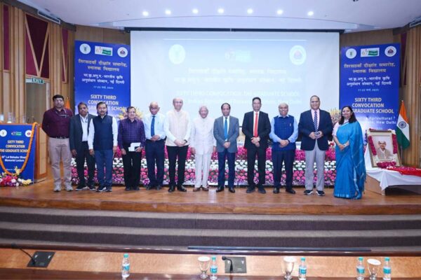 Convocation : पूसा में हुआ 63वां दीक्षांत समारोह