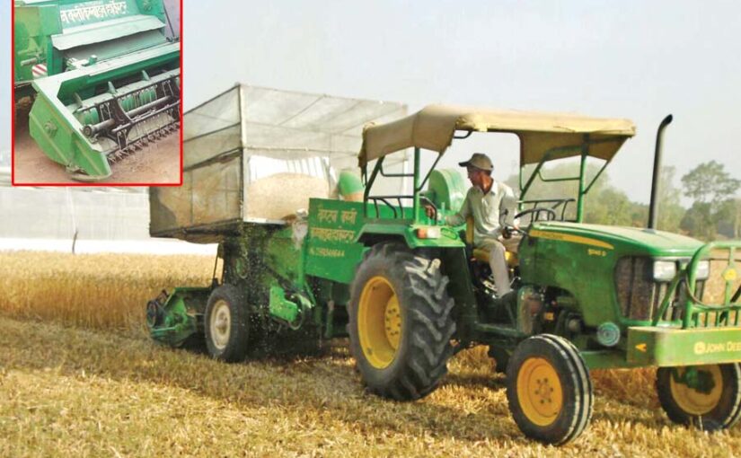 Machine : किसान ने बनाई खूबियों वाली सस्ती कंबाइन मशीन