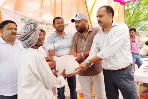 विकसित कृषि संकल्प अभियान के तहत किसानों को मिले फ्री धान बीज