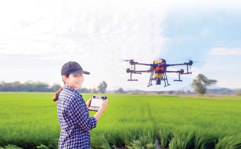 Drones : खेती में ड्रोन का इस्तेमाल करे कमाल