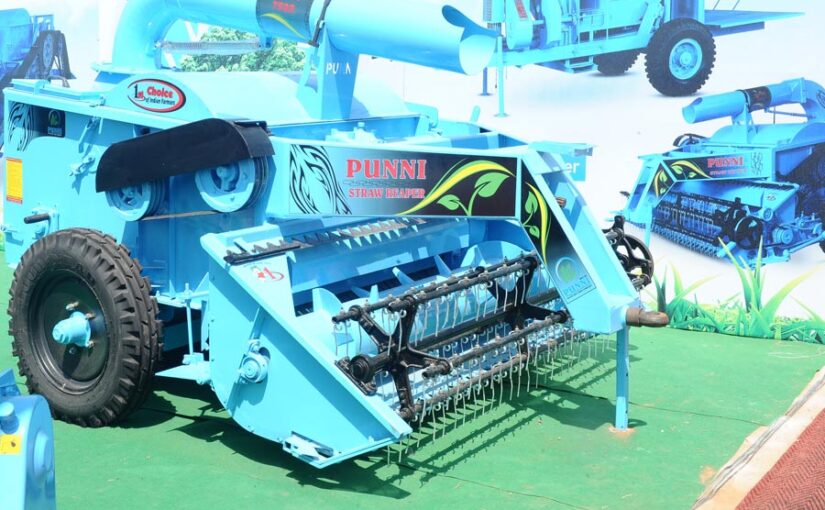 Straw Reaper : फसल अवशेषों का लिए स्ट्रा रीपर से बनाएं भूसा