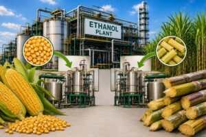 Ethanol Production : मक्का और दूसरे अनाज बढ़ा रहें हैं एथेनाल उत्पादन