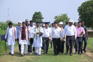 ICAR-IARI का दौरा, किसानों के लिए नई तकनीकों पर हुआ मंथन